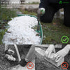Bordure de jardin plastique flexible 20m avec piquets vert bordé de vert clair - VOUNOT FR
