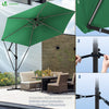Parasol deporte 3M avec housse de protection et sangle de fixation Vert - VOUNOT FR
