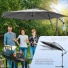 Parasol deporte 3M avec housse de protection et sangle de fixation Gris - VOUNOT FR