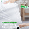 Lot de 2 Protège Matelas Alèse Impermeable avec jupe elastiquee 160x200x30cm