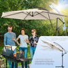 Parasol deporte 3M avec housse de protection et sangle de fixation Beige - VOUNOT FR