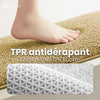 Lot de 2 Tapis de Bain Antidérapant microfibre 60x90cm beige - VOUNOT FR