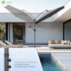 Parasol deporte 3M Gris fonce avec housse de protection - VOUNOT FR