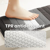 Lot de 2 Tapis de Bain Antidérapant microfibre motif dégradé 60x90cm gris - VOUNOT FR