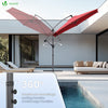 Parasol deporte 3M avec housse de protection et sangle de fixation Rouge - VOUNOT FR