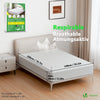 Protège Matelas Alèse Impermeable avec jupe elastiquee 140x200x30cm - VOUNOT FR