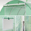 Serre de jardin tunnel 12m2 en acier galvanise - VOUNOT FR