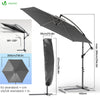 Parasol deporte 3M Gris fonce avec housse de protection - VOUNOT FR