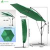 Parasol deporte 3M avec housse de protection et sangle de fixation Vert - VOUNOT FR