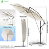 Parasol deporte 3M avec housse de protection et sangle de fixation Beige - VOUNOT FR