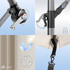 Parasol deporte 3M avec housse de protection et sangle de fixation Beige - VOUNOT FR
