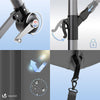 Parasol deporte 3M avec housse de protection et sangle de fixation Gris - VOUNOT FR