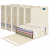 Lot de 6 Sacs de Rangement Drap de Lit Pliable 38,5x33x12cm Beige - VOUNOT FR
