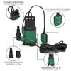 Pompe evacuation pour eaux chargees 14000L/h profondeur 7m - VOUNOT FR