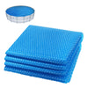Bache a bulle piscine 120 microns ronde decoupable Ø366cm bleu - VOUNOT FR