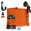 Tuyau d’Arrosage Extensible 15m avec Accessoires orange