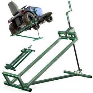 Leve tracteur Tondeuse Supporte 400 kg max Vert - VOUNOT FR