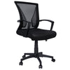 Fauteuil de Bureau Ergonomique pivotant avec dossier toile respirant Noir - VOUNOT FR