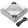 Bâche de Protection en Polyéthylène resistant et impermeable 180g/m² blanche 6x8m - VOUNOT FR