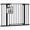 Barriere de securite a pression sans percage Largeur 103-110cm Metal noir - VOUNOT FR