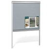 Store moustiquaire pour fenetre enroulable et recoupable en pvc L130 x H160 cm Blanc