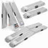 Rampe de chargement pliable  Lot de 2 pcs en acier galvanise 180cm - VOUNOT FR
