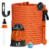 Tuyau d’Arrosage Extensible 45m avec Accessoires orange - VOUNOT FR