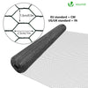 Grillage a poule avec fils 13mm en PVC gaine gris 1x50M - VOUNOT FR
