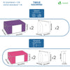 Housse de rangement sous vide grande capacite avec pompe Lot de 9 pcs - VOUNOT FR