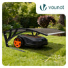Garage de tondeuse robot Abri 104x80x50 cm marron - VOUNOT FR