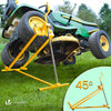 Leve tracteur Tondeuse Supporte 400 kg max Jaune - VOUNOT FR