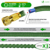 Tuyau d’Arrosage Extensible 30m Renforce avec Accessoires vert - VOUNOT FR