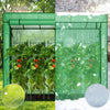 Serre de jardin Serre tomates avec porte et fenetres moustiquaire bache PE renforcee 135g/m2 200x77x170cm Vert - VOUNOT FR