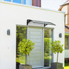Auvent de porte 80x100cm Anthracite - VOUNOT FR