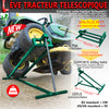 Leve tracteur Tondeuse Supporte 400 kg max Vert - VOUNOT FR