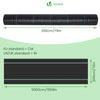 Toile de paillage contre les mauvaises herbes 50Mx2M Anti-UV 100g/m2 - VOUNOT FR