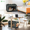 Sac transport pliable chien chat caisse cage portable 70x52x52cm gris - VOUNOT FR
