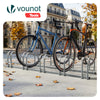 Ratelier range velo acier mural et sol 6 vélos - VOUNOT FR