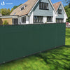 Brise vue occultant en HDPE 230g/m² 1x10m avec attaches de fixation vert - VOUNOT FR