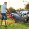 Leve tracteur Tondeuse Supporte 400 kg max Rouge - VOUNOT FR
