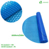 Bache a bulle piscine 120 microns ronde decoupable Ø305cm bleu - VOUNOT FR
