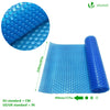 Bache a bulle piscine 120 microns rectangulaire decoupable 450x220cm bleu - VOUNOT FR