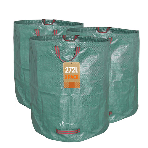 Sac de jardin 272L Lot de 3 sacs XXL - VOUNOT FR