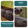 Bâche de Protection en Polyéthylène resistant et impermeable 240g/m² marron 4x8m - VOUNOT FR