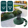 Bordure de jardin PE flexible 20m avec piquets vert - VOUNOT FR