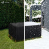 Housse salon de jardin bache de protection 420D 180x120x73cm noire - VOUNOT FR