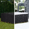 Housse salon de jardin bache de protection 420D 250x250x73cm noire - VOUNOT FR