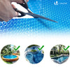Bache a bulle piscine 120 microns ronde decoupable Ø366cm bleu - VOUNOT FR