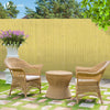 Canisse PVC brise vue ultra renforce avec attaches de fixation 90x500cm beige - VOUNOT FR