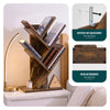 Bibliotheque Arbre etagere a Livres 30x16x40.5cm Marron Rustique